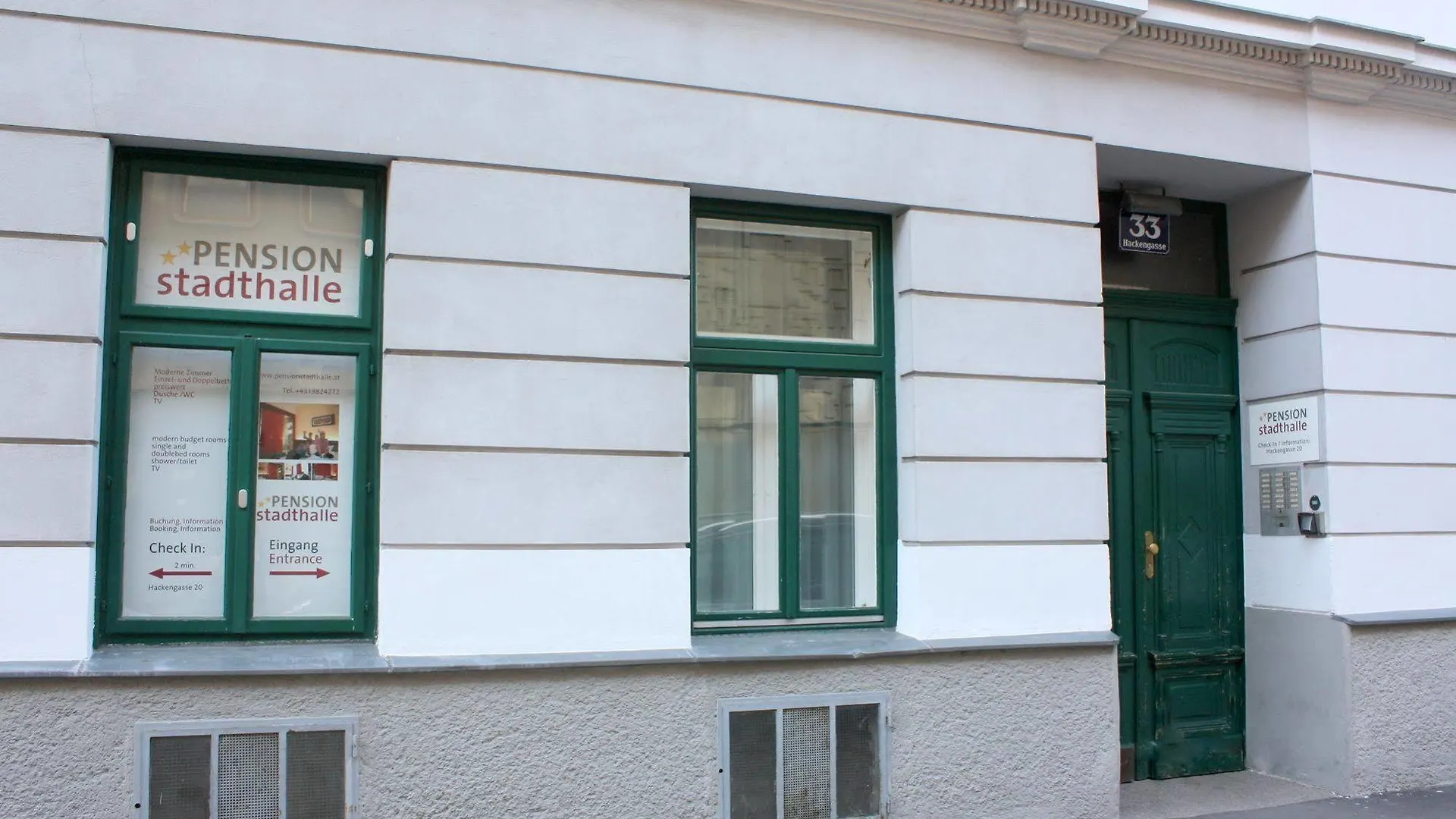 ** Bed & Breakfast Pension Stadthalle Vídeň Rakousko